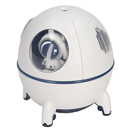 Estink Desktop Kleine Luftbefeuchter Raumkapsel Luftbefeuchter USB Großer Nebelvolumen, Süßes Babybefeuchter mit Diffusor -Nachtlicht, ABS -Material (WHITE) von Estink