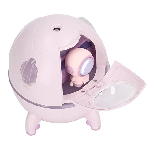 Estink Desktop Kleine Luftbefeuchter Raumkapsel Luftbefeuchter USB Großer Nebelvolumen, Süßes Babybefeuchter mit Diffusor -Nachtlicht, ABS -Material (helles Lila) von Estink