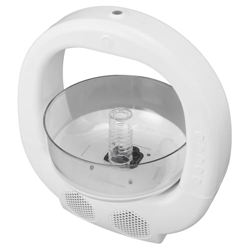 Estink Desktop -Luftbefeuchter Innovativer Fischtank Aromatherapie Diffusor für Home Office Desk, Anti -Schwerkraft Lautsprecher für Angenehme Atmosphäre, ABS Material (WHITE) von Estink