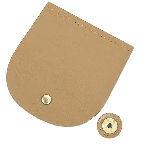 Estink Echte Lederlappenabdeckung für Taschen Mode Microfaser Leder Umhängetasche Klappe Deckung Ersatz (#4) von Estink