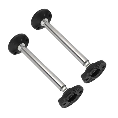 Estink Edelstahl Einstellbare Stützstange Mobile Anti -Shake -Design Set von 2 für Spiegelschrank und Badezimmerausrüstung (Modell 150) von Estink