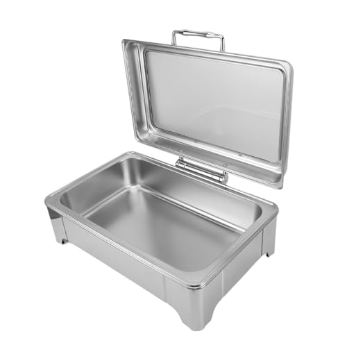 Estink Edelstahlbuffet Server Visueller Anzeige Temperatursteuerung Buffet Herd für Bankette (1 Fach) von Estink