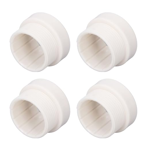 Estink Einfache Installation 4PCS-Pool-Regenmädelsadapter für überlegene Vielseitigkeit, Impact-resistente Pool-Regenschirm-Stabilisatorhülle, Geeignet für den Außenbereich, Geeignet (White) von Estink