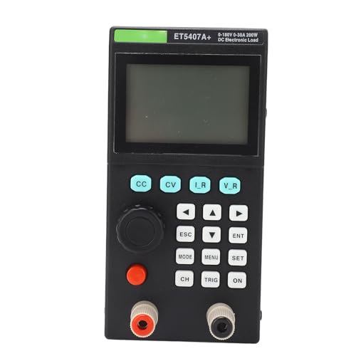 Estink Elektronischer Lasttester mit Einzelkanal mit Mehreren Messmodi für die Leistung der Stromversorgung Leistungstests (EU -Stecker 220 V) von Estink