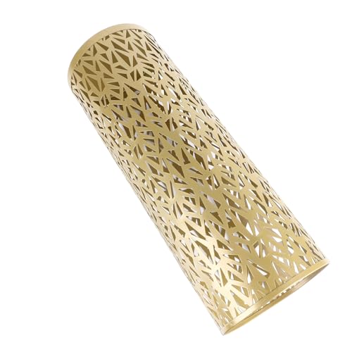 Estink Freistehender Runder Regenschirm -Ständer, Premium Metal Ausgehöhlter Halter für Eingangsbürodekor, wasserdichte Organisator für Nasse Regenschirme, Elegante und Räumliche Ersparnis von Estink