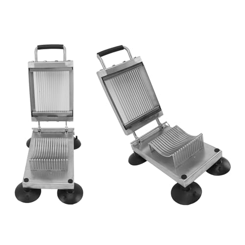 Estink Gewerbe Gemüseschneider Edelstahl Manuelles Lebensmittelschneider für Ketten Catering Enterprises (6.5MM) von Estink