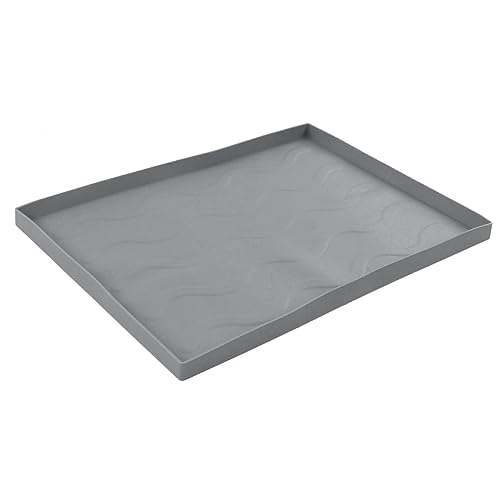Estink Griddle Silicon Heavy Duty Protective Mattenabdeckung für BBQ Grill Kochoberfläche, Rostprävention, Silikon -Lebensmittel -Silikon, Leicht zu Reinigen für den Grillgrill (Mittelgrau) von Estink