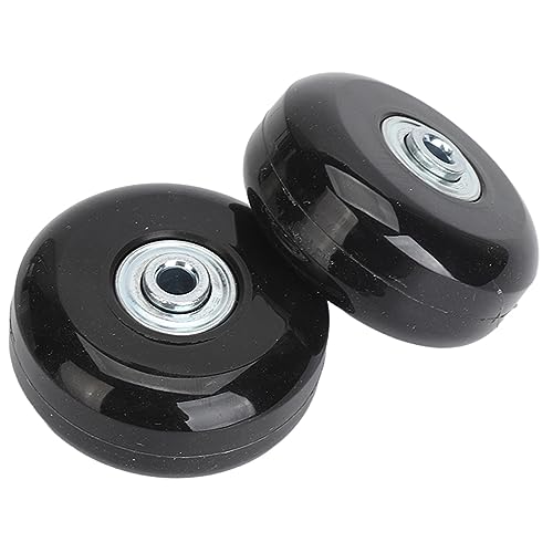 Estink Gummi -Schwenk -Caster Gepäckräder Reparaturkit Leicht zu Ersetzen und Haltbares Material 2PCs für Reisende (56x24mm / 2.2x0.9in) von Estink