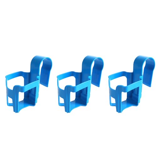 Estink Handy Pool Cuphalter No Spill Pool-Getränkehalter für Oberirdische Pools, 2-in-1-Design für Whirlpools, 2 Sets Enthalten (3pcs, quadratisch) von Estink
