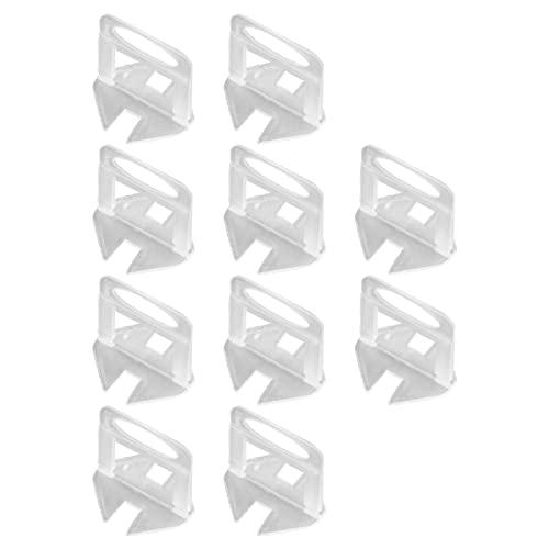 Estink Hocheffizienzfliesen -Leveler -Spacers Kit Glatte Wandböden Installationsinstrument Zur Verbesserung zu Hause (2,0 mm transparente Basis) von Estink