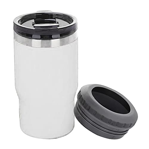 Estink Isoliertes Flaschen -Becher -Kühler Halten Sie Getränke 24 Stunden Lang Kalt und 6 Stunden heiß Ergonomisch Gestaltet aus 304 Edelstahl Bestehen (WHITE) von Estink