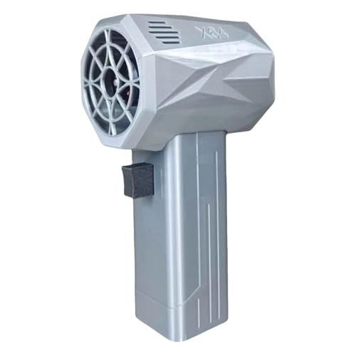 Estink Jet Trockengebläse Auto Trockner Luftgebläse Leistungsstarke Turbofan 22W Schnelles Ladung für Autosspaltreinigung und Industriestaubentfernung (Silver) von Estink