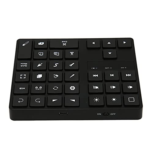 Estink Kabelloser Ziffernblock, 35 Tasten, Zeichentastatur, Zeichen-Shortcut-Tastatur, Einhandbedienung, für IOS, OS X-Betriebssystem von Estink