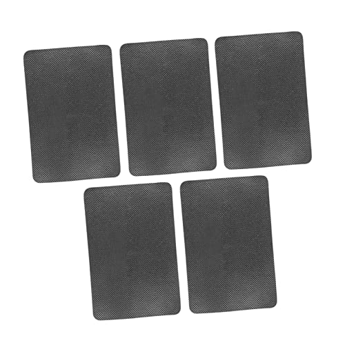 Estink Kayak Repair Patch Sturdes Wasserdichtes PVC -Luftleckage -Präventionspatch für Bootsreparaturkit 5PCS (Black) von Estink