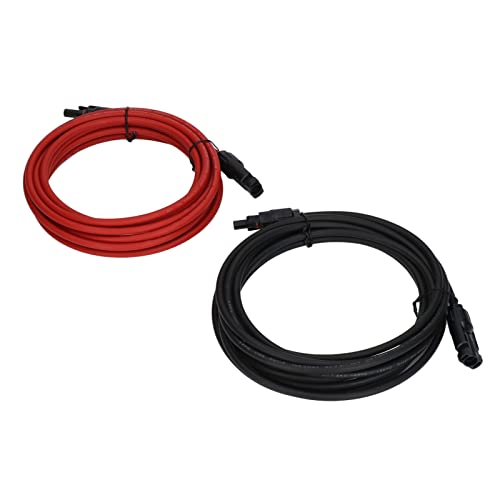 Estink Langlebig 10AWG Solar -Verlängerungskabel mit Kupfermaterial aus Denkmal (5M / 16,4Ft) von Estink