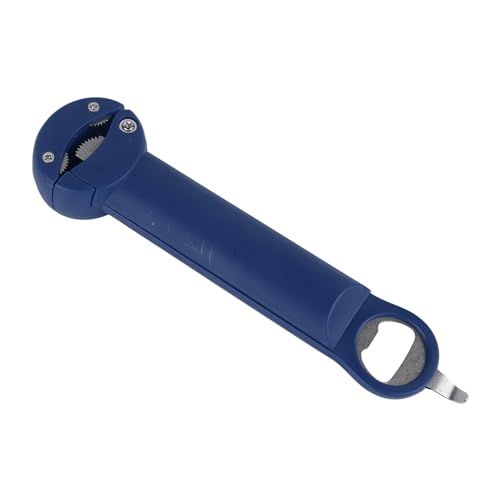 Estink Langlebiger Multifunktional 3-in-1 Edelstahlflaschenöffner Opener, Idealer Küchenassistent für ältere Menschen (BLUE) von Estink