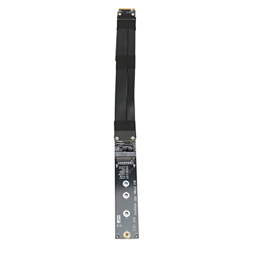 Estink M.2 NVMe SSD Vollgeschwindigkeitserweiterungskabel für, Tragbares PCB -Material 32G/BPS Übertragungsrate 1 X M.2 NVMe SSD -Verlängerungskabel, Stecker und Spiel (15 cm) von Estink