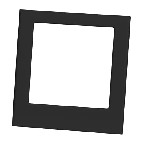 Estink Magnetpocket -Bilderrahmen für Square - Doppelseitiger Magnetfotosrahmen Perfektes für Unvergessliche Ereignisse ABS Material (Black) von Estink