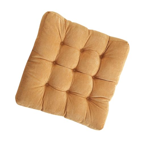 Estink Memory Foam Square Cord Stuhl Pad Bequemes Tatami -Mattenkissen Zum Esstküchen, Weiches Sitzkissen für Innenräume (40 * 40 cm) von Estink
