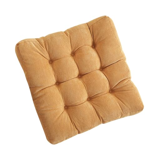 Estink Memory Foam Square Cord Stuhl Pad Bequemes Tatami -Mattenkissen Zum Esstküchen, Weiches Sitzkissen für Innenräume (50 * 50cm) von Estink