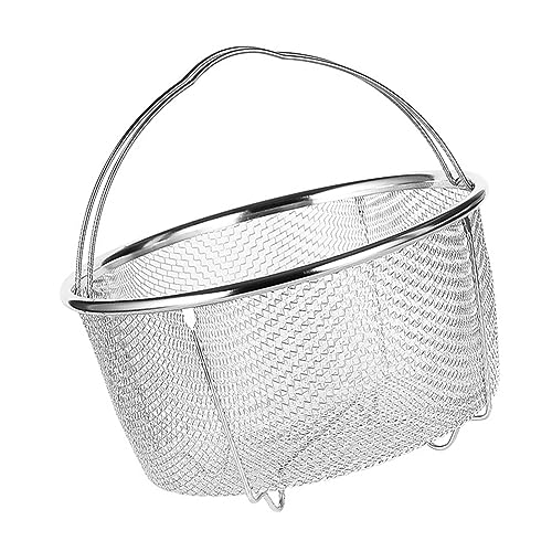 Estink Mesh Dampfkorb Edelstahl -Rückstandsfiltrationssystem für Köstliche Gebratene Lebensmittel (18cm) von Estink