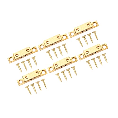 Estink Messing Schranktür Fang Langlebige Dual -Ball -Spannungsriegel für die Meisten Schränke, Einfach zu Installieren Kleiderkügelchen Schloss für eine Kleiderschrankorganisation, 6 Set Cabinet Estink Messing Schranktür Fang Langlebige Dual -Ball -Spannungsriegel für die Meisten Schränke, Einfach zu Installieren Kleiderkügelchen Schloss für eine Kleiderschrankorganisation, 6 Set Cabinet von Estink