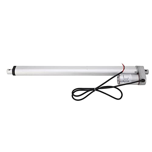 Estink Mini Linear Electric Aktuator 400 -mm -Hub 750N Weiße Aluminiumlegierung für Massage Sofa 12V Einfache Installation (Nur Aktuator) von Estink