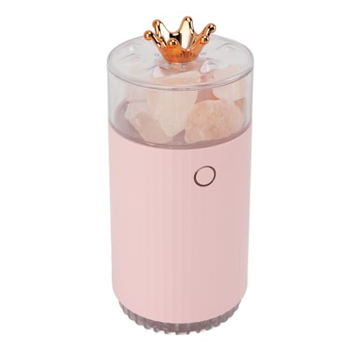 Estink Mini -Luftbefeuchter 240 Ml mit Meersalz - USB Wiederaufladbar Ultraschall Farbenfroh (Rosenate) von Estink