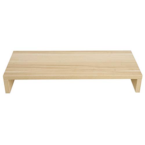 Estink Monitorerhöhung aus Holz für PC und TV, Laptop-Monitor, für Laptop, Drucker, Fernseher ( Color) von Estink