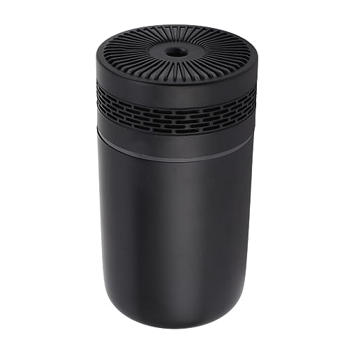 Estink Nachtlicht Farbenfrohe Mini -Auto -Luftbefeuchter 250 Ml Kapazität Stille Befeuchtung für Beleuchtungseffekte (BLACK) von Estink