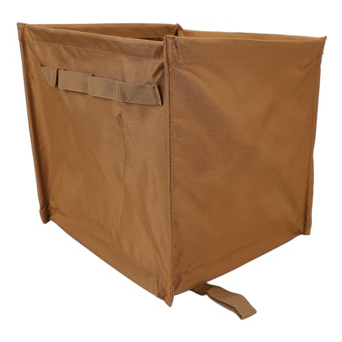 Estink Outdoor Zusammenklappbarer Mülleimer Dose Dauerleitungskorb für Picknickcamping, Glasfaserstange 33L Kapazität (Khaki) von Estink