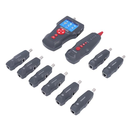 Estink POE -Tester Kabel -Finder mit 2 Auffindungsmodi und Längenmessfunktion für Netzwerktechniker und Heimnutzer (EU-Stecker) von Estink