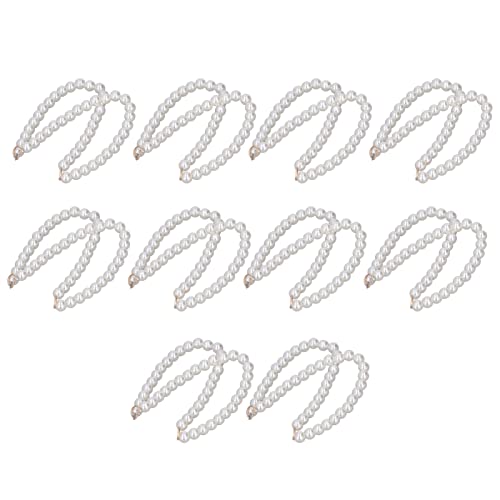 Estink Pearl Bag Chain Polishing Process 10pcs Dekorationsgurt für Telefonhülsenschuhe, Farbenfrohe ABS -Harz (Xkspck) von Estink