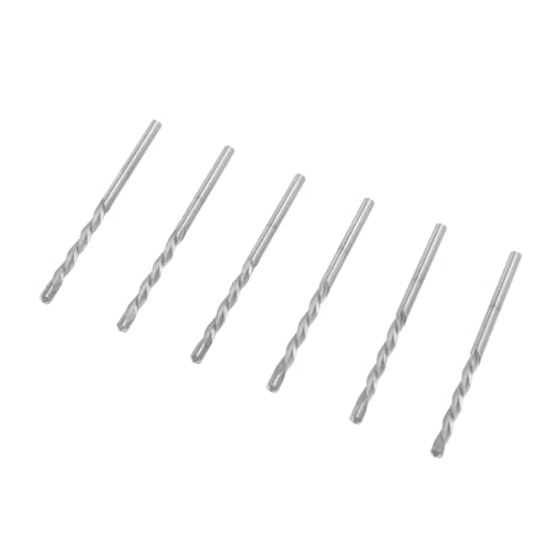 Estink Präzisionsspiralsägen -Bit für Genaue Holz- und Kunststoff Schneidanwendungen 1/8 Zoll Drillbits 50 Pack (SILVER) von Estink