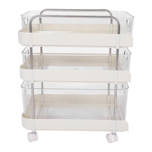 Estink Regaleinheit Veranstalter Multifunktionaler Speicherregal für Snacks Im Küchenschlafzimmer Wohnzimmer, Große Kapazität für Verschiedene Gegenstände, PP Pet Pet Metal Material (3-stöckig) Estink Regaleinheit Veranstalter Multifunktionaler Speicherregal für Snacks Im Küchenschlafzimmer Wohnzimmer, Große Kapazität für Verschiedene Gegenstände, PP Pet Pet Metal Material (3-stöckig) von Estink