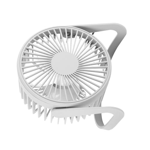 Estink Ruhiger Motor Kleiner USB -Schreibtischventilator Hochgeschwindigkeit Mini -Tischkühlungslüfter für Büroauto Zuhause Im Innenbereich Im Freien (WHITE) von Estink