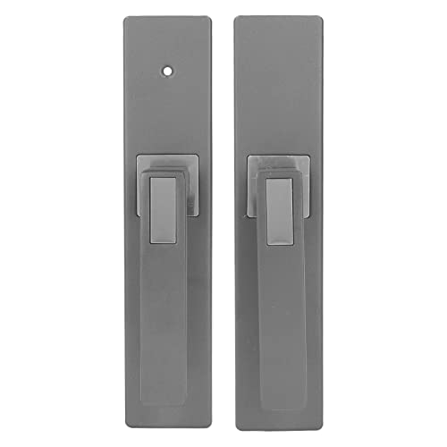 Estink Schlafzimmer Griff Schloss Langlebige Aluminiumlegierung Einfach zu Installieren für Schlafzimmer/Badezimmerverriegelung (GREY) von Estink