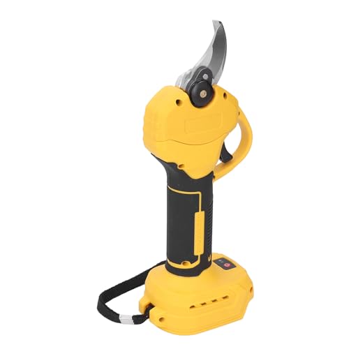 Estink Schnurloses Schnittschere LCD Display Electric Tree Branch Pruner für Gärten und Farms SK5 Vane/Wing 1 Zoll Schnittdurchmesser (EU-Stecker) von Estink