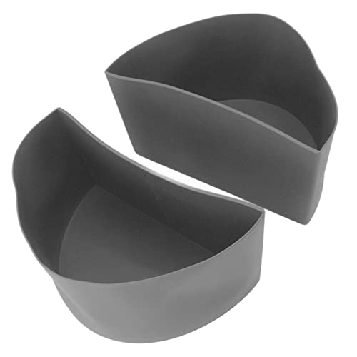 Estink Slow Cooker Divider Liner für 6 Liter Pot, Recycelbares Silikon, Tolles für Kochbegeisterte (GRAY) von Estink
