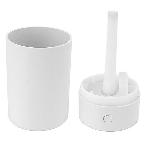 Estink Stille Tragbarer USB -Desktop -Luftbefeuchter, Mini Auto Luftbefeuchter mit Farbenfrohen Nachtlicht für Home Office (WHITE) von Estink