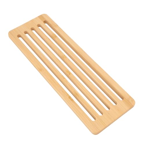 Estink Stylish Camping Table Top Board Tragbarer Bambusoideae -Steckerplatte für IGT -Tisch, Bürodekoration für Teehaus. (Entwässerungsbrett) von Estink
