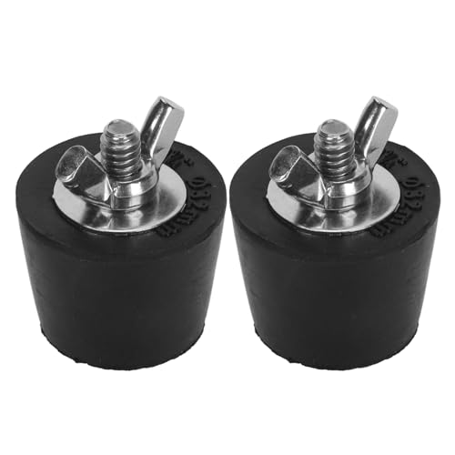 Estink Swimmingpool Winterstopfen Vielseitige Pool -Rohrleitungsstopfen Gummi Edelstahl 2 PCS Winterarmaturen (32 mm) von Estink