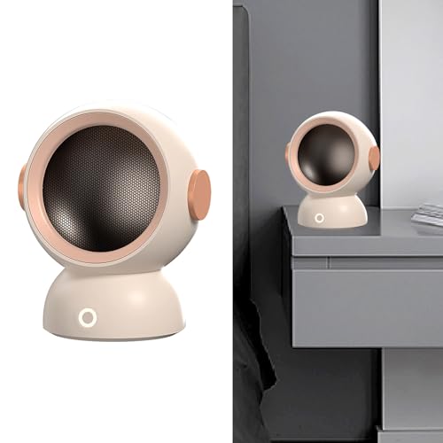 Estink Tragbare Mini -Space -Heizung Niedriggeräusches Schnellheizung Elektrischer Schreibtischheizung für Office Desktop 220V (Rosenate) von Estink