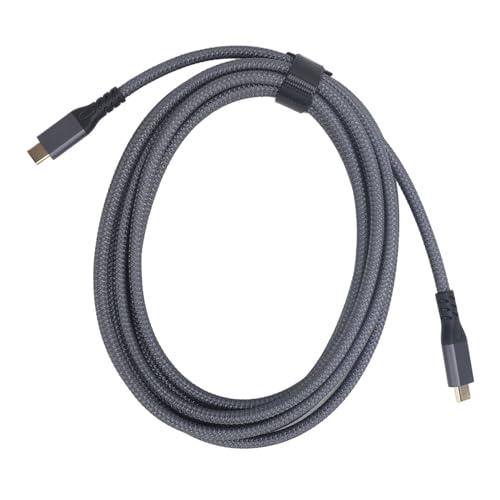Estink USB C -zu USB C -Kabel Schnelles Laden 240W 4K 60 Hz Videoausgabe für S10 Note 20, Nylon Gewebter Draht (3 Meter / 9,84 Fuß) von Estink