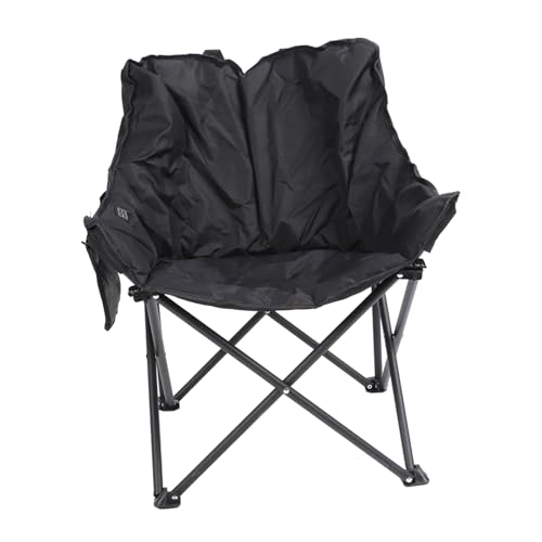 Estink USB -Campingstuhl Im Freien Im Freien Tragbare Faltbare Reisestuhl DREI Stufen Temperaturkontrolle für Fischereistrand (Black) von Estink