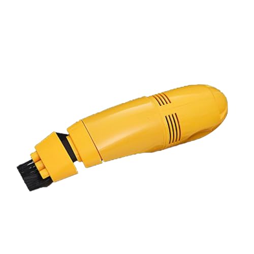 Estink USB -Tastatur -Staubsauger Leistungsstarke Effiziente Effiziente Adsorption für Computer, Laptop, Tragbarer USB Staubsauger für Schreibtisch (Yellow) von Estink