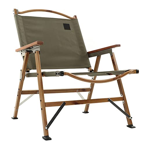 Estink Ultra -Licht -Klappstuhl für den Tragbaren Rückenstuhl für Outdoor Reise, Aluminiumlegierung Wanderstuhl, 120 Kg Lastlager, Aufbewahrungsbeutel Im Lieferumfang Enthalten (Green) von Estink