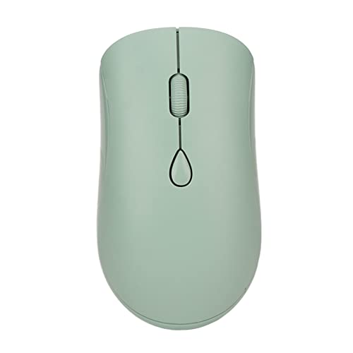 Estink Ultraleise Kabellose Maus, 2,4 G und BT 5.2 Dual Mode Kabellose Maus, 1600 DPI Ergonomische Maus mit Wiederaufladbarem Akku (Grün) von Estink