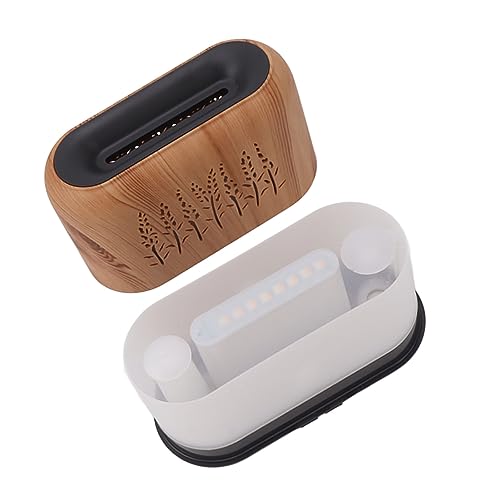 Estink Ultraschall ätherische Ölbefeuchter USB -Vulkan Aromatherapie Maschine Buner Lichteffekt für Home Office Schlafzimmer (helle Farbe) von Estink