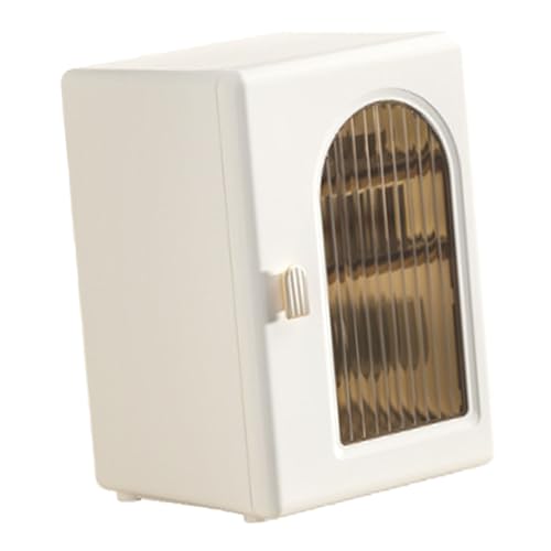 Estink Wasserbecherschrank Minimalist Staubdestellter Multi -Layer -Tasse Lagerregal für Home Desktop Teetassen und Kaffeetassen, Robust und Langlebig für den Gebrauch von Zuhause und Büro (Creme von Estink